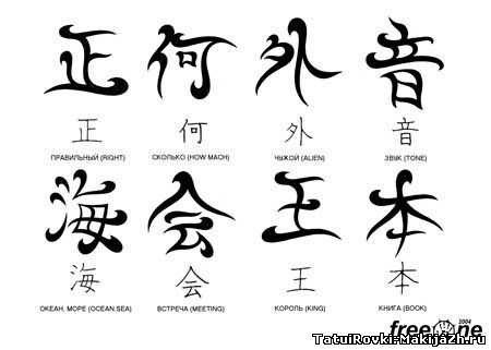 Тату иероглифы: какое имеют значение и какие лучше не набивать