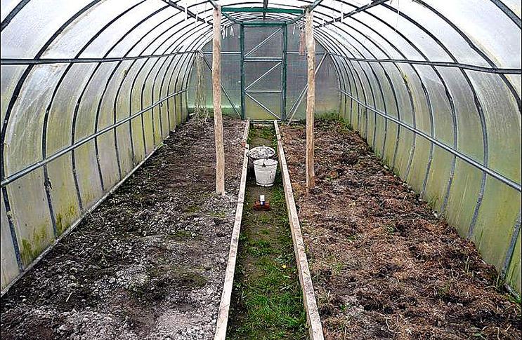 Технология подготовки теплицы к зиме