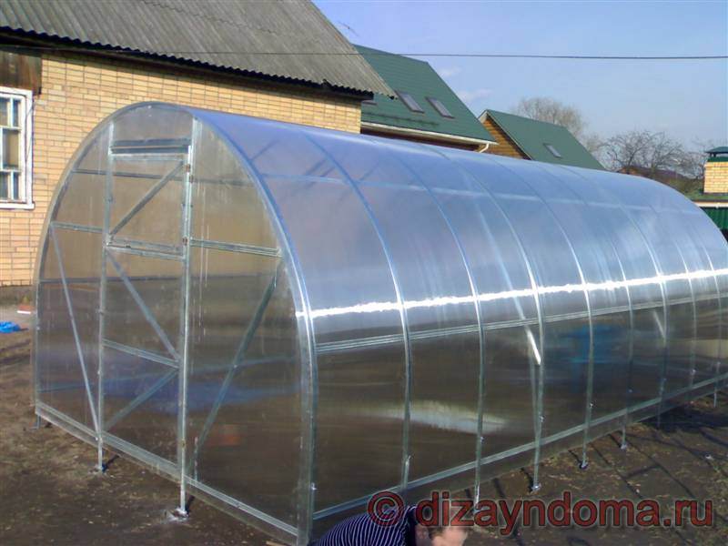 Теплицы из оцинкованного профиля