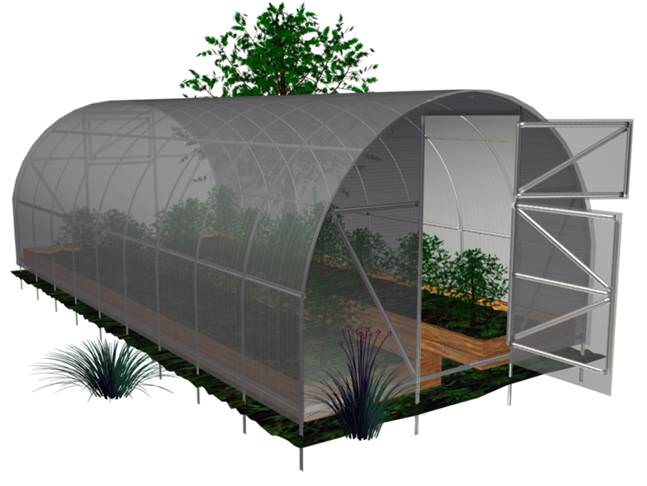 Теплицы из поликарбоната: характеристика, оптимальные размеры и правила сборки