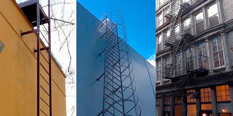 Типы пожарных лестниц и их применение