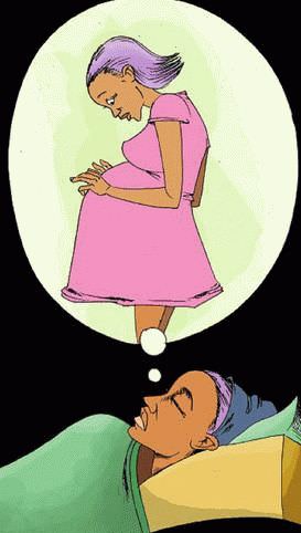 Толкование сновидения: что значит себя увидеть беременной с животом во сне?