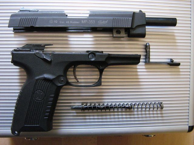 Травматический пистолет Ярыгина Грач МР 353: патроны 45 Rubber, отзывы, цена, кобура и размер ствола