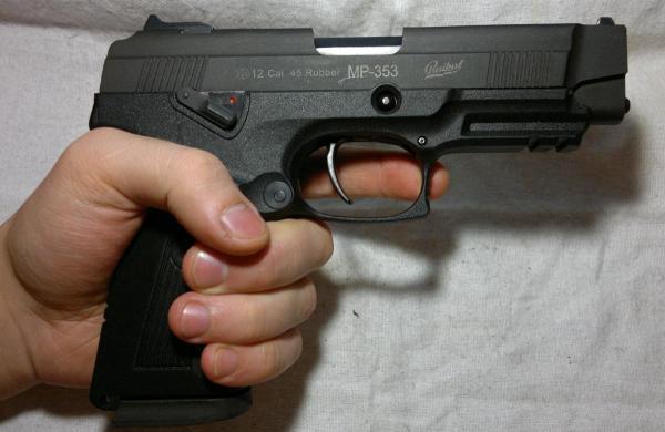 Травматический пистолет Ярыгина Грач МР 353: патроны 45 Rubber, отзывы, цена, кобура и размер ствола