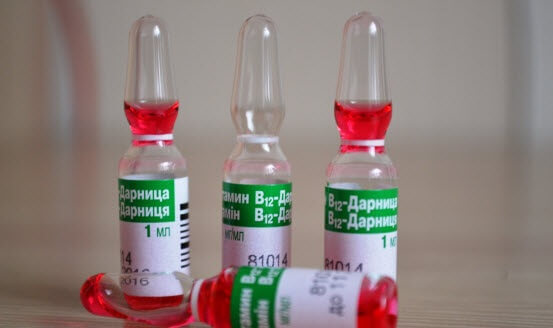 Уколы витаминов в6 и в12