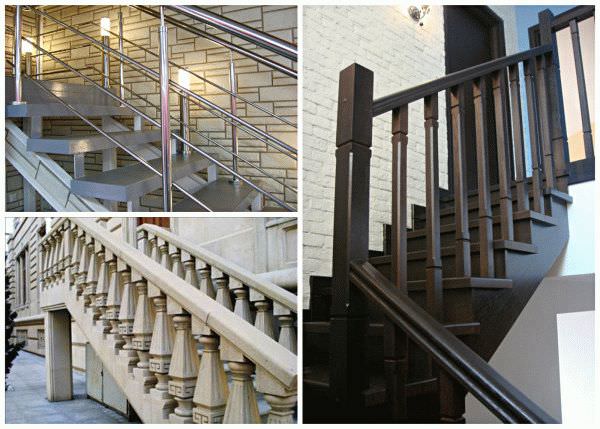 Установка перил: тонкости технологии монтажа