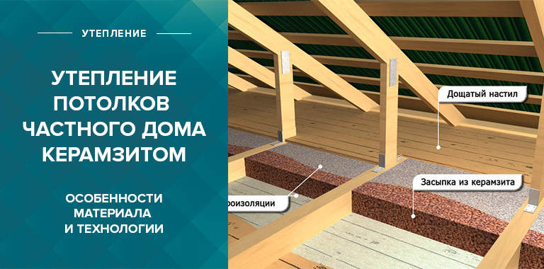 Утеплить деревянное перекрытие разными материалами: специфика и советы