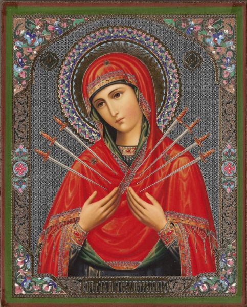 В чем помогает Семистрельная икона: куда ее вешать в доме и чем помогает