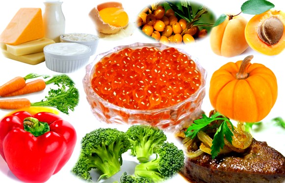 В каких продуктах содержится ретинол