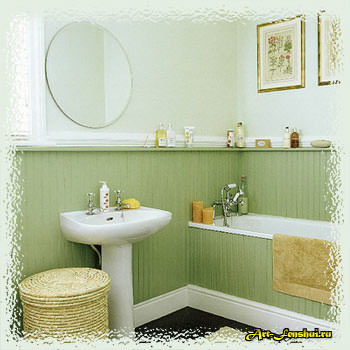 Ванная комната по фен-шуй — расположение в доме