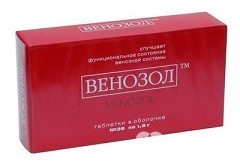 Венозол (таблетки) при варикозе – инструкция по применению, отзывы, аналоги, форма выпуска, побочные действия, противопоказания, цена