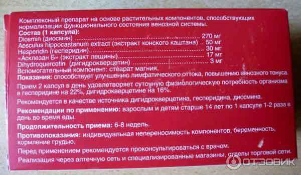 Венозол (таблетки) при варикозе – инструкция по применению, отзывы, аналоги, форма выпуска, побочные действия, противопоказания, цена