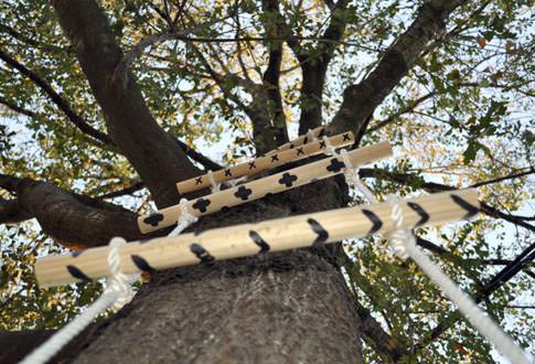 Веревочная лестница своими руками: варианты изготовления