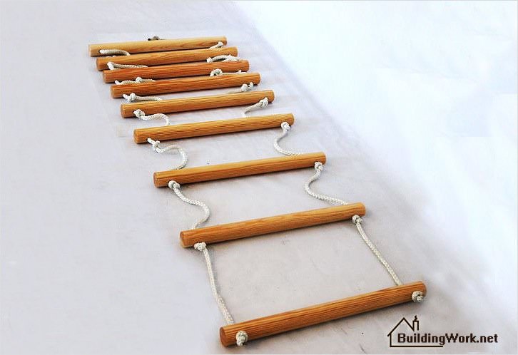 Веревочная лестница – удобство, простота и надежность