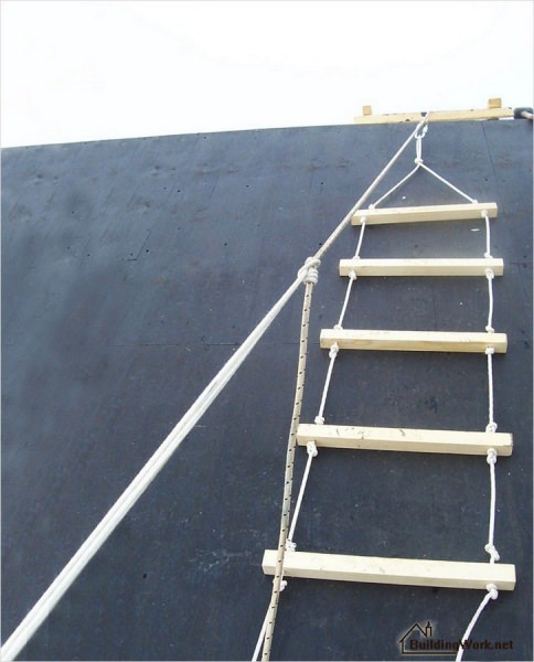 Веревочная лестница – удобство, простота и надежность