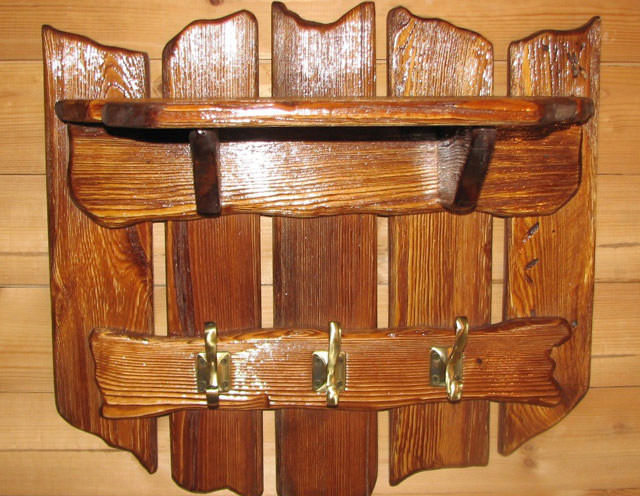 Вешалка в баню своими руками: чертежи деревянных вешалок, как сделать из дерева крючки – всё о банях