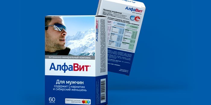 Витамин алфавит для мужчин