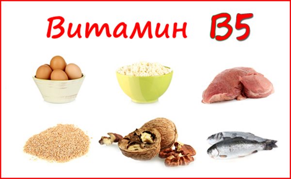 Витамин б5 где содержится