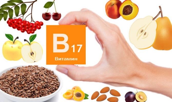 Витамин в17 в каких продуктах содержится