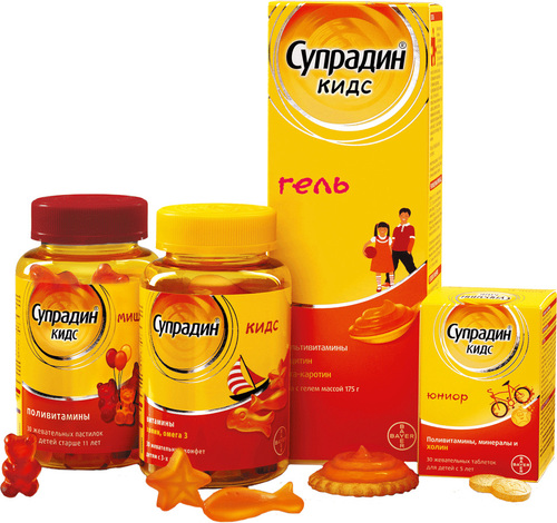 Витаминные комплексы для детей