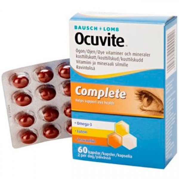 Витаминные комплексы для глаз