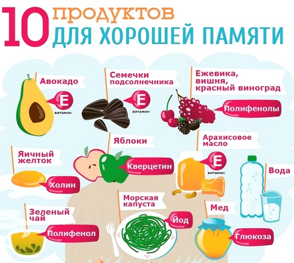 Витамины для мозга и нервной системы