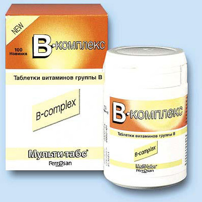 Витамины группы в в таблетках названия препаратов