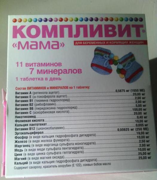 Витамины компливит мама инструкция