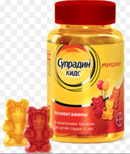 Витамины мишки для детей