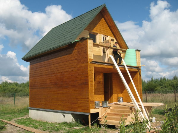 Внешняя отделка бани – украшаем лицо строения – всё о банях