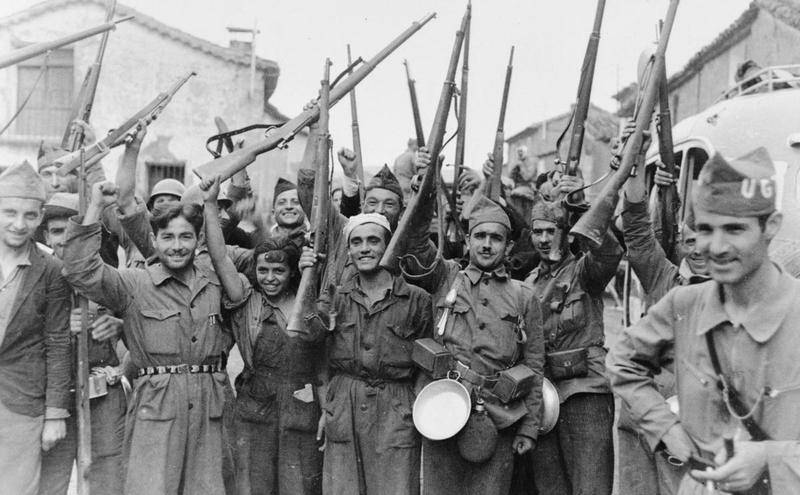 Война в испании — история России