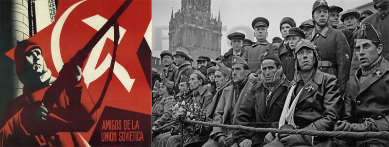 Война в испании — история России