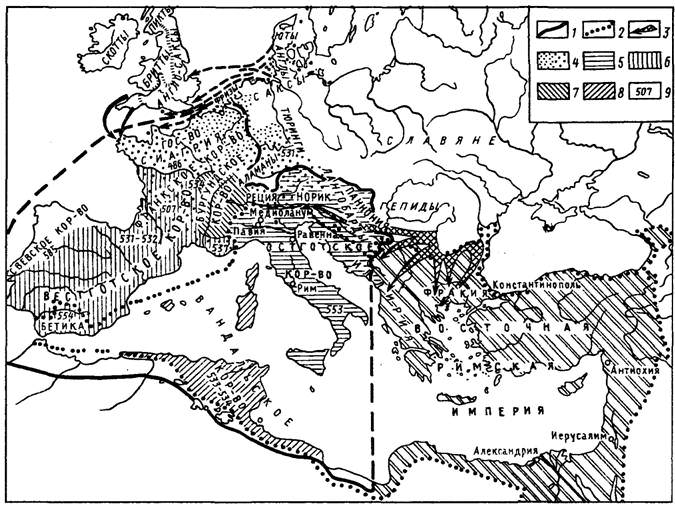 Восточная европа в x в. («племена», пути, предгородские центры) — история России