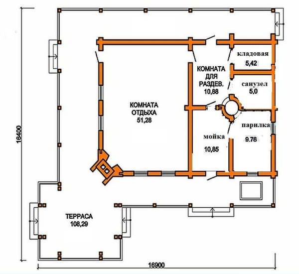 Выбираем проект бани с купелью – всё о банях