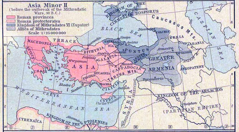 Закавказье в период римских завоеваний — история России