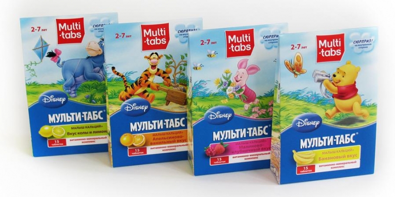 Жевательные витамины для детей от 3 лет