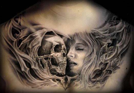 Значение, которым обладает тату череп  — символика, кому подходит