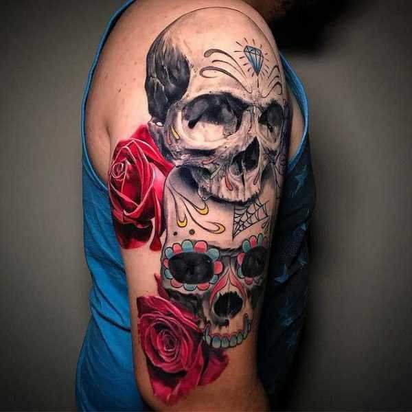 Значение, которым обладает тату череп  — символика, кому подходит