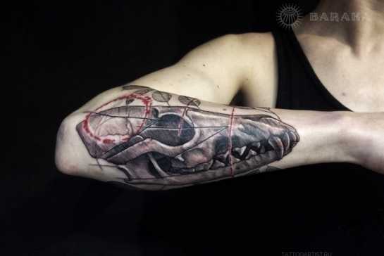 Значение, которым обладает тату череп  — символика, кому подходит