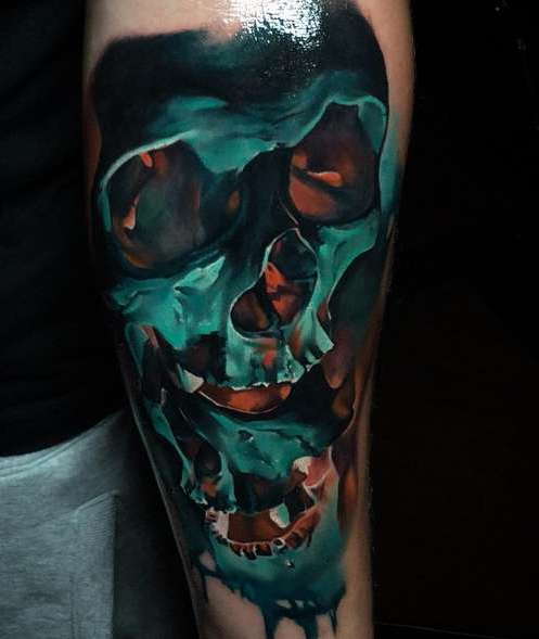 Значение, которым обладает тату череп  — символика, кому подходит