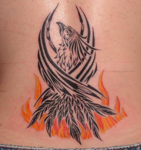 Значение, присущее тату величественного Феникса