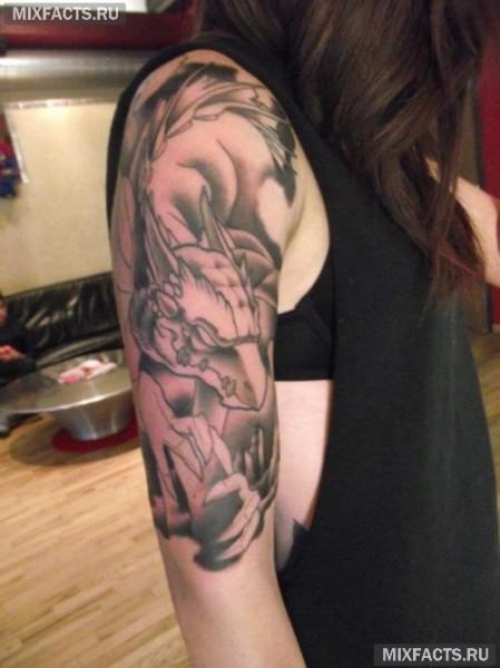 Значение тату Дракон — происхождение, символика, кому подходит