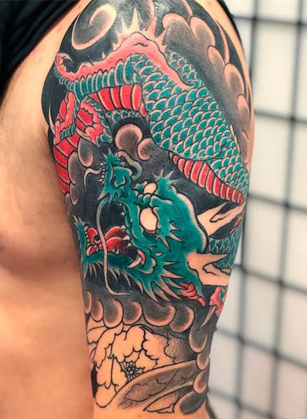 Значение тату Дракон — происхождение, символика, кому подходит