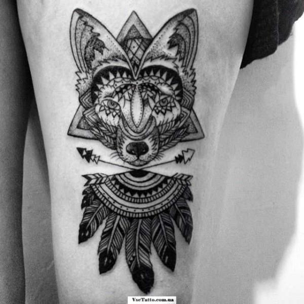 Значение тату лисы — происхождение, символика, кому подходит