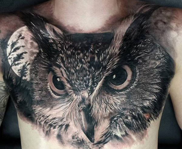 Значение тату сова: расшифровка у парней и девушек