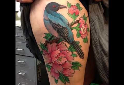 Значение татуировки с красивыми цветками пиона — символика, кому подходит