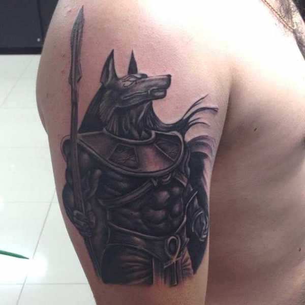 Значение загадочного и мистического тату Анубиса