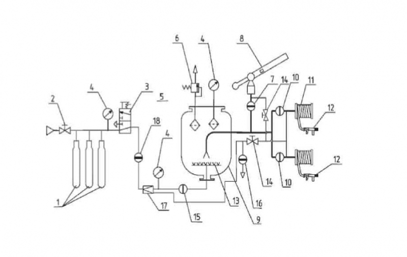 Автомобиль порошкового тушения ап-5000-40(53215)пм567
