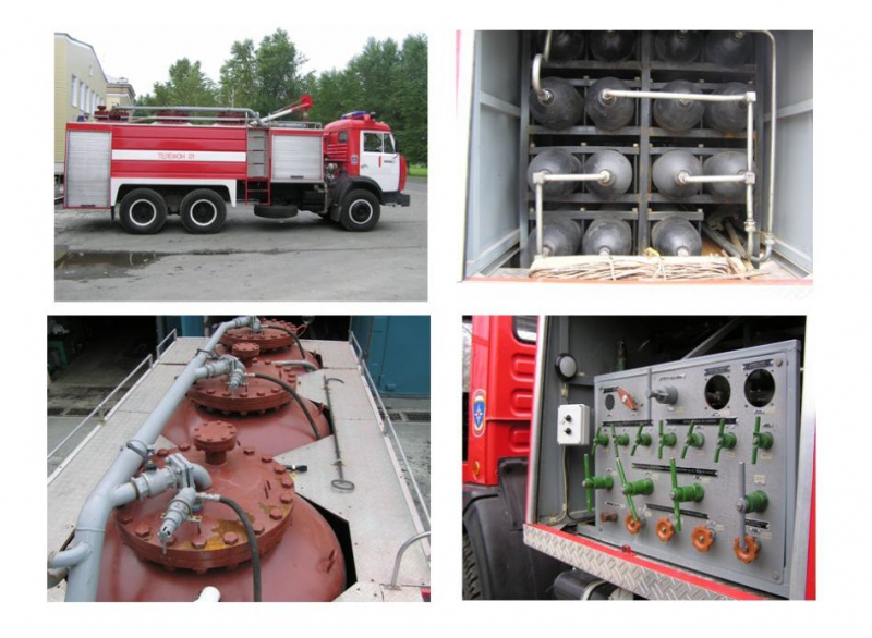 Автомобиль порошкового тушения ап-5000-40(53215)пм567