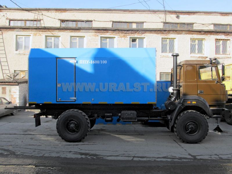 Автономная парожидкостная установка высокого давления